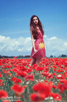 Into the Wild Red 9 by Michela-Riva