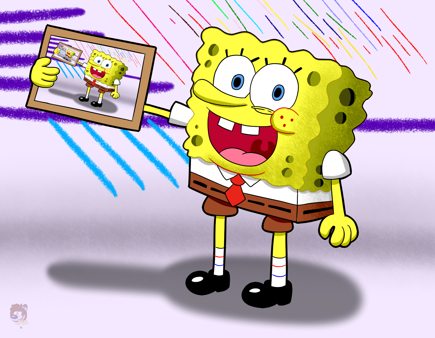 [FANART] SpongeBob FeedbackPants by AygoDeviant on DeviantArt