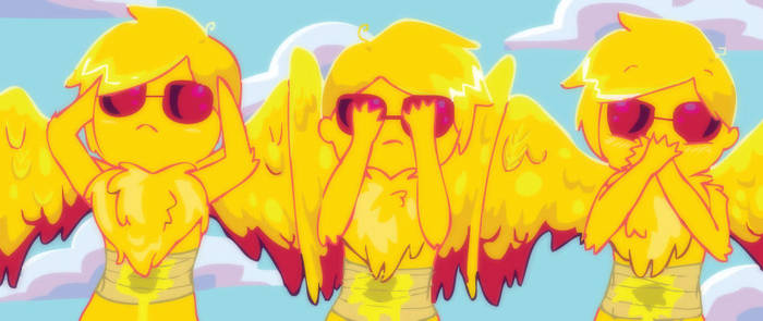 birds of a feather, flock together by Clarrisawoods