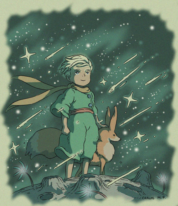 Le Petit prince anime style Principito fan art by Carlos-MP on DeviantArt