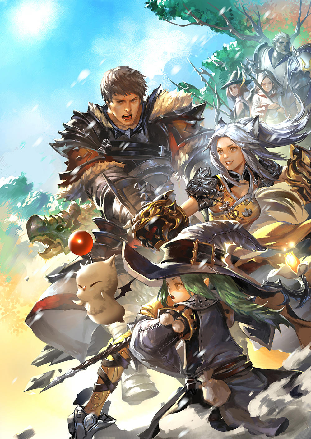 Ff14 fanart by narrator366