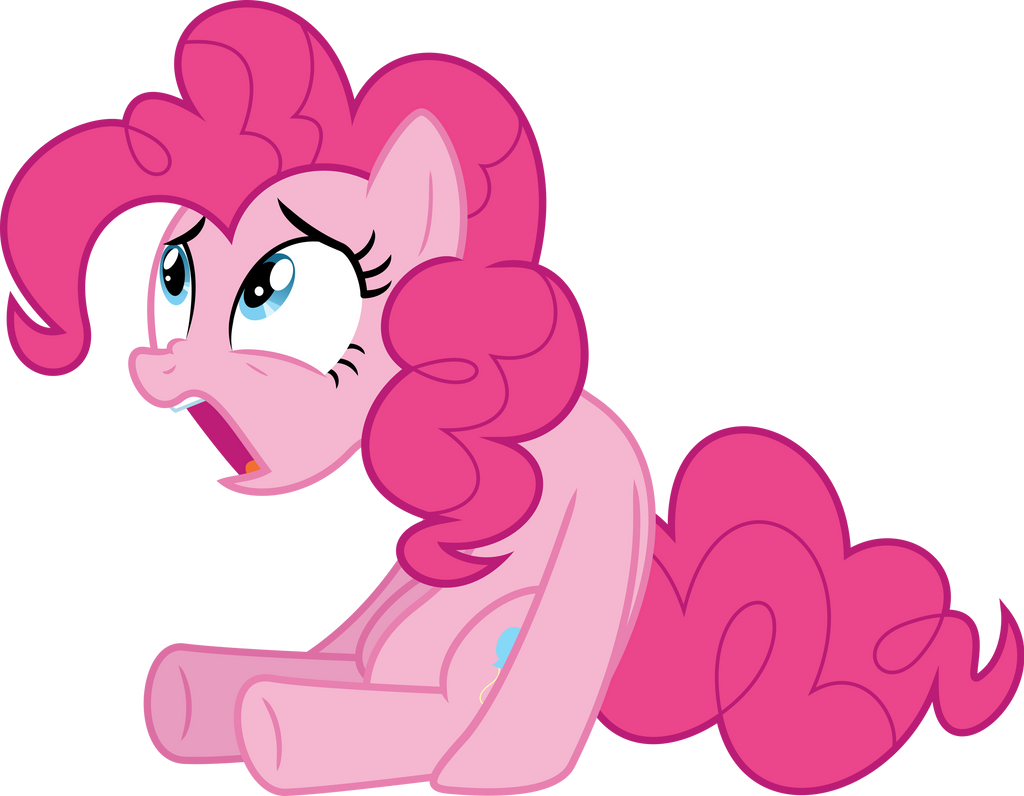 Pinkie Pie baffled by Dusk2k