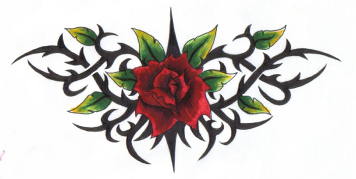 A Rose Amongst the Thorns by ReaperXXIV