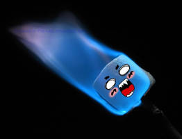 Marshmallow from Hell by naked-in-the-rain