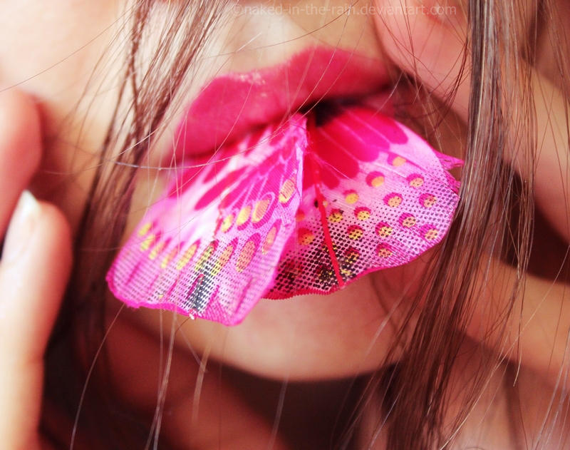 You give me butterflies by naked-in-the-rain