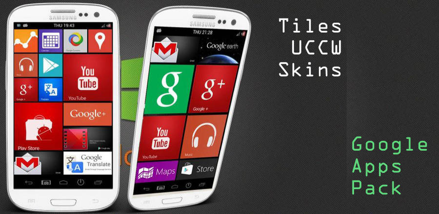 Tiles Google Apps UCCW Skin by bagarwa