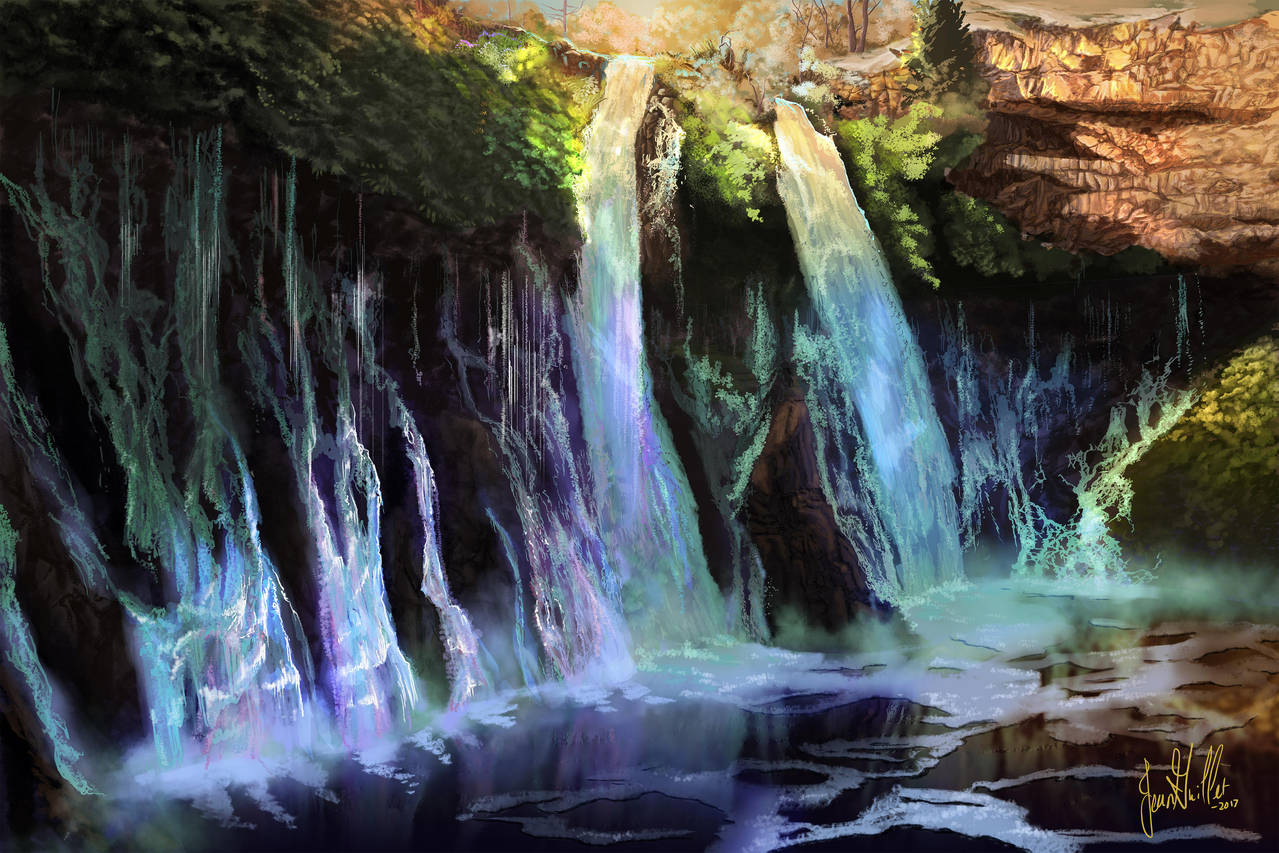 Burney Falls by chateaugrief