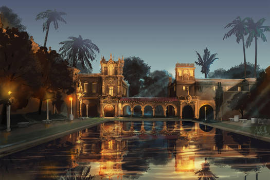 Balboa Park by chateaugrief