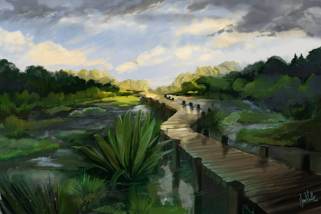 Garden Path by chateaugrief