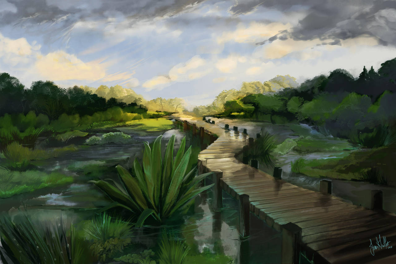 Garden Path by chateaugrief