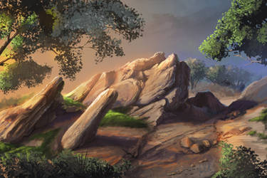 Vasquez Rocks by chateaugrief