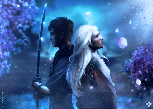 Nightfall Poster - Ethereal Version (Updated) by AKoukis