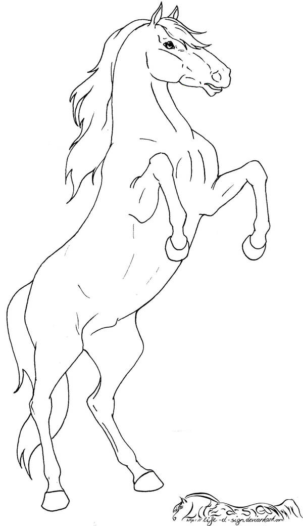 Lineart Number Five by life-d-sign