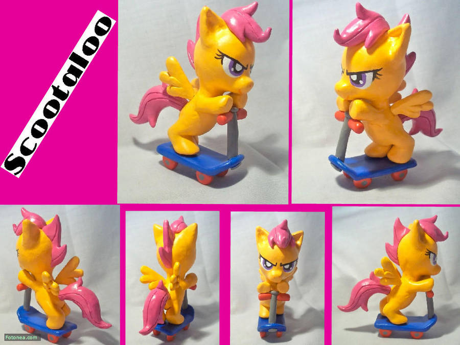 Scootaloo Sculpture by CadmiumCrab