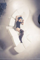 White sofa by arumii92