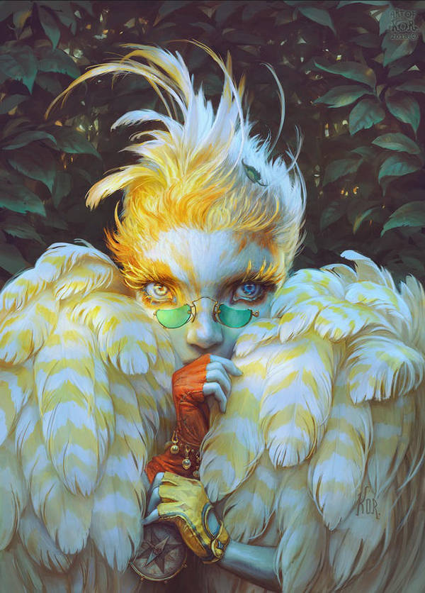 Miss Feathers by ArtOfKoR