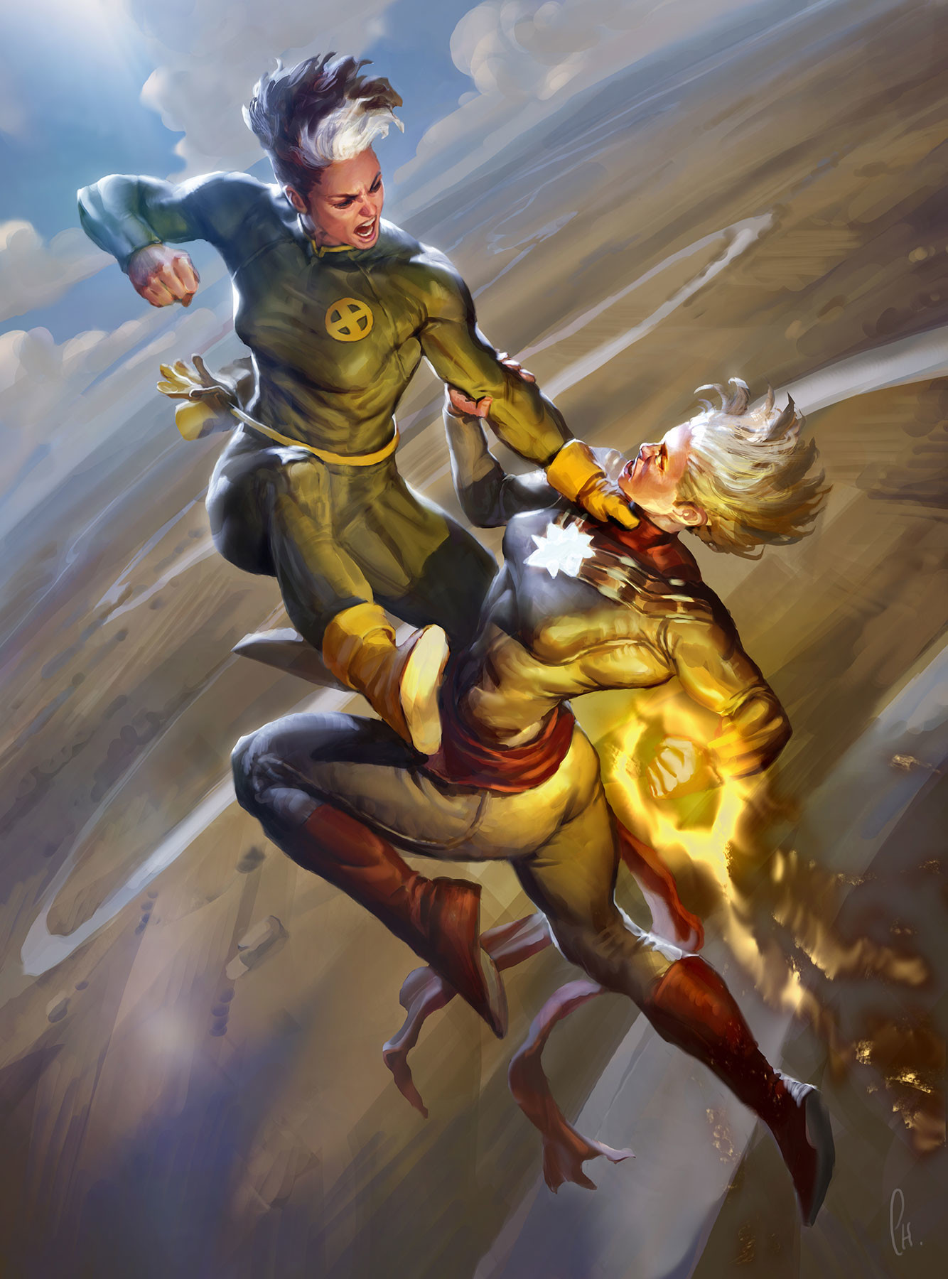 Fun fact, Rogue actually stole Carols powers in the comics. : r/Captain