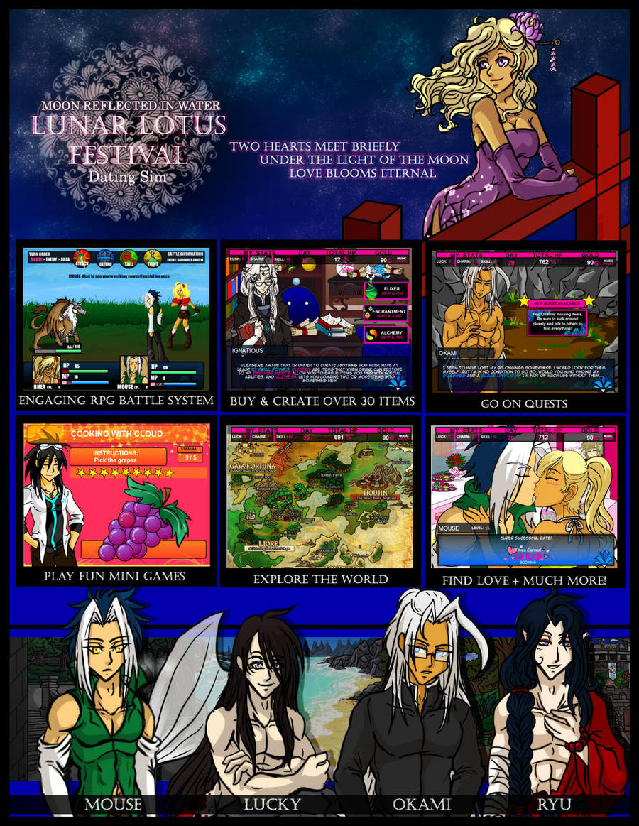 Lunar Lotus Festival Promo by kingv