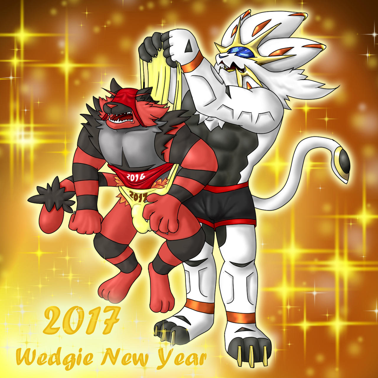 Atomic Wedgie-Incineroar by animatedartlover on DeviantArt