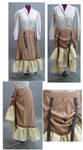 Western steampunk skirt 2 by FrockTarts
