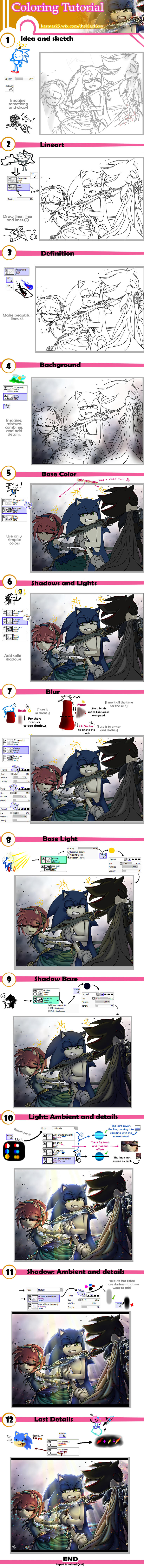 Coloring tutorial by kalisami
