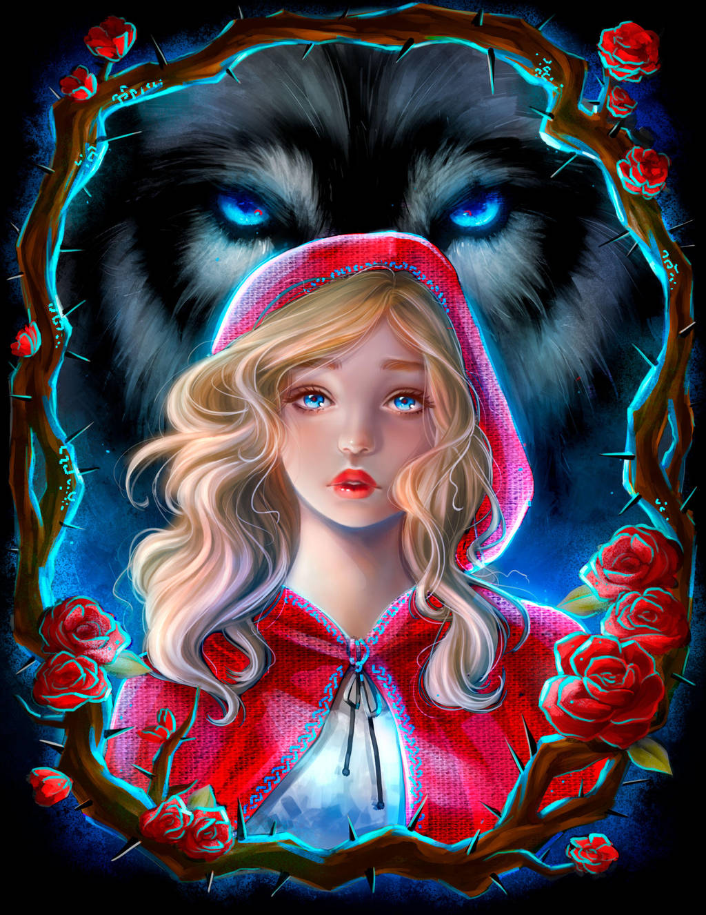 RedHood-Blue by kalisami