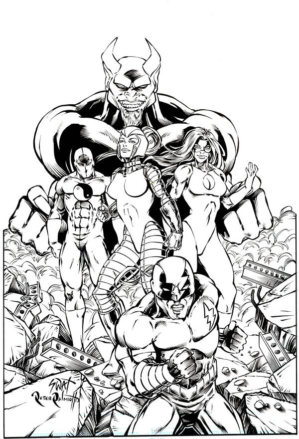 Death Squad by PeterPalmiotti