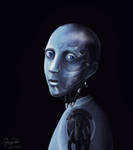 The Robot with the Pearl by Haddrian