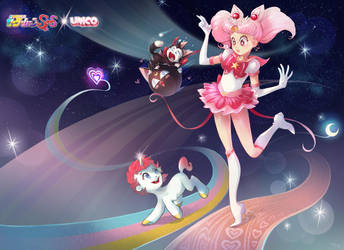 ChibiUsa, Unico and Friends by Channel-Square