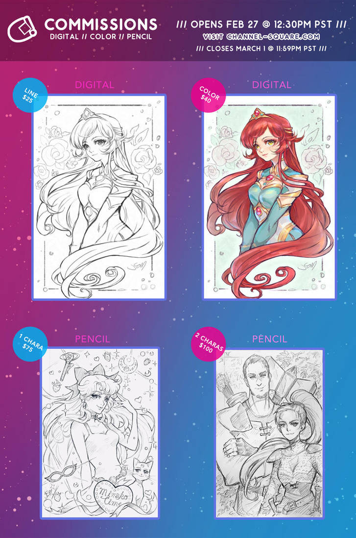 Commissions by Channel-Square Commissions by Channel-Square