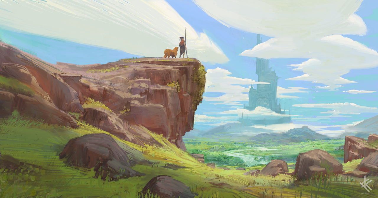 The Tower lies ahead by Chris-Karbach
