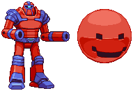 Berzerk Robot and Evil Otto sprites by PrimeOp