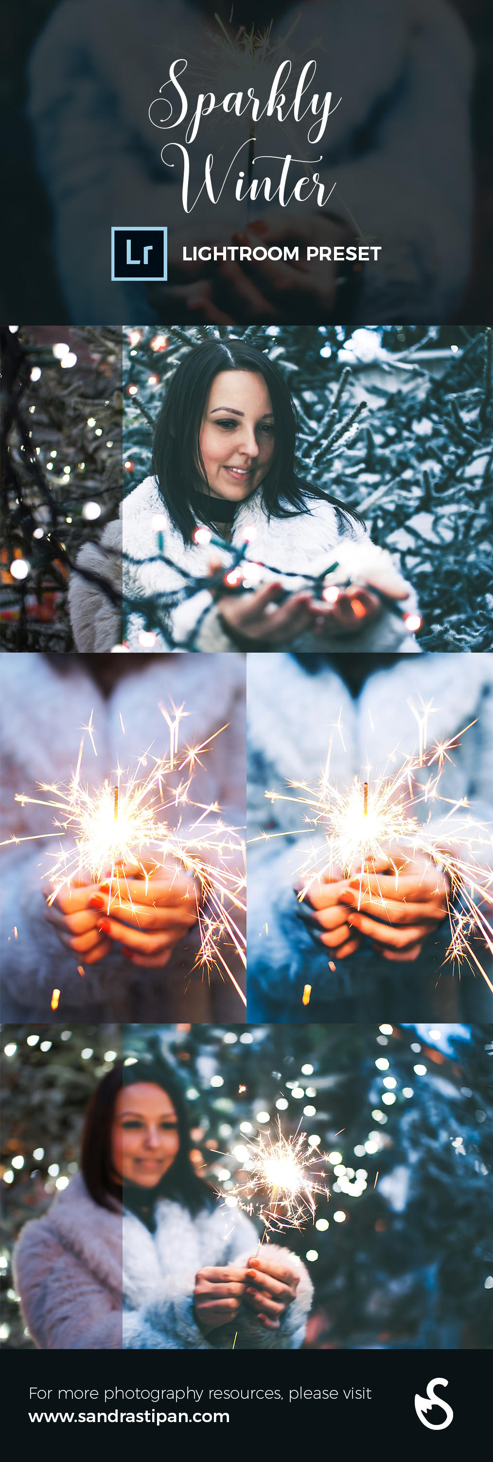 Sparkly Winter FREE Lightroom Preset by Evey90