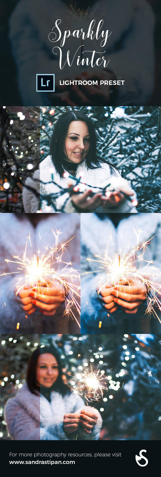Sparkly Winter FREE Lightroom Preset by Evey90