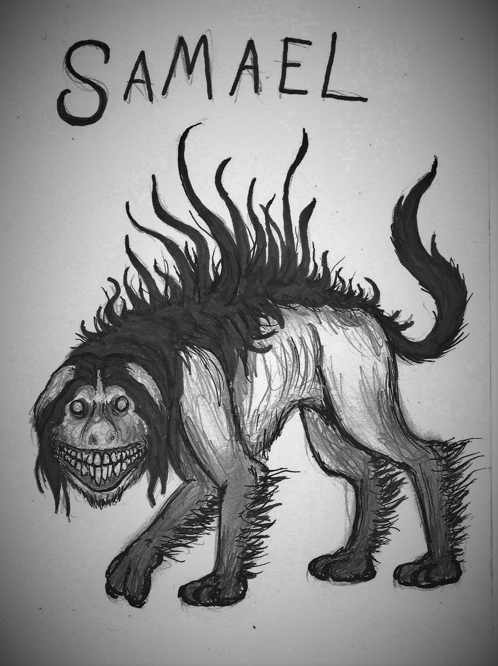 Creepypasta Gods #5: Samael by Tsnophaljakarax on DeviantArt