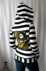 Jack Skellington Hoodie by smarmy-clothes