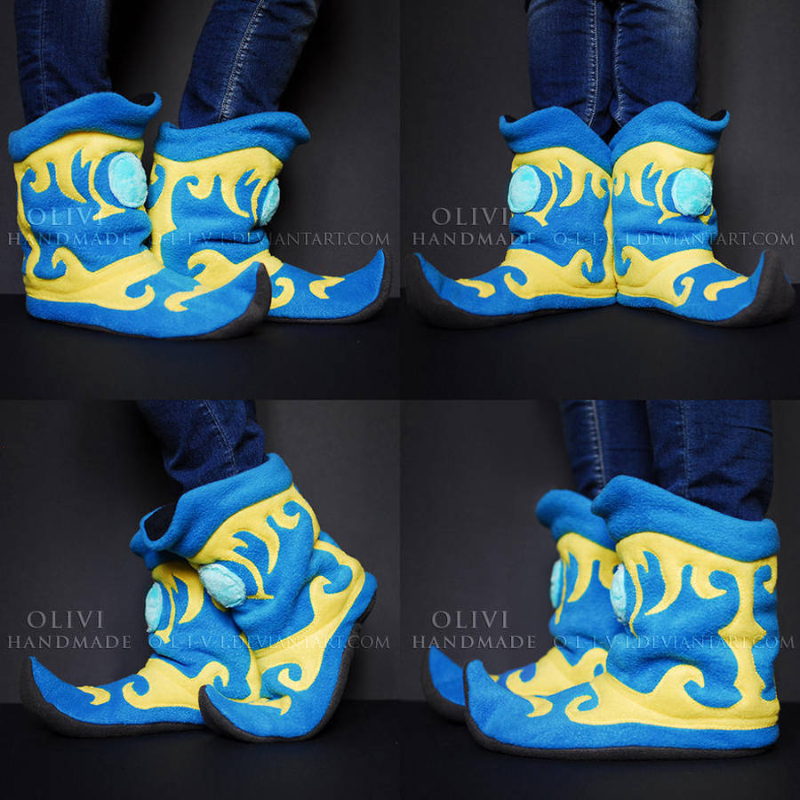 Arcane Boots - Home Slippers by O-l-i-v-i