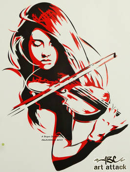The Violinist by abcartattack