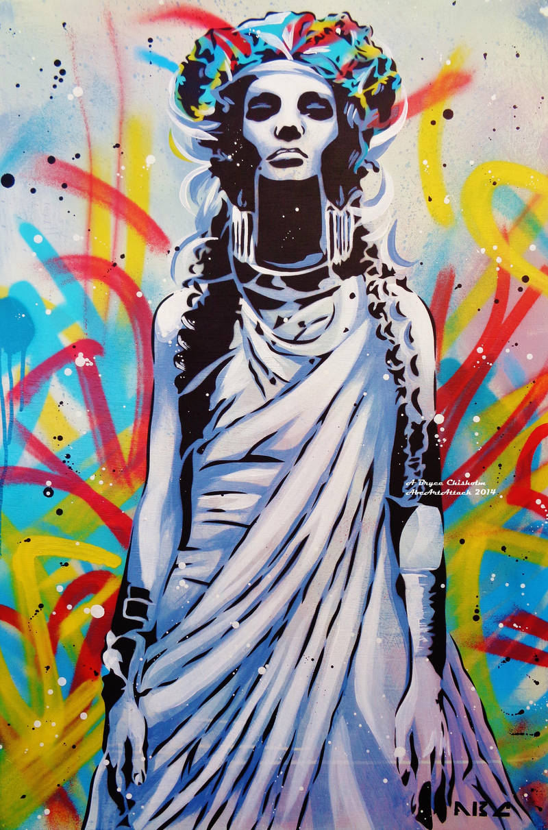 Goddess of Graffiti by abcartattack