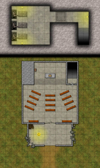 Ruined Temple/Crypt (unlabeled) by DLIMedia