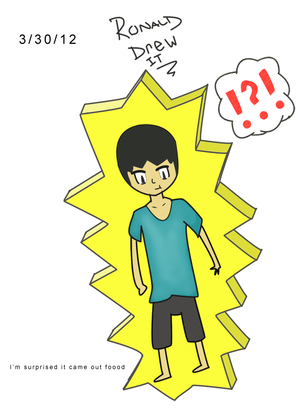 First Tracing and Coloring on Photoshop by lolitsronald