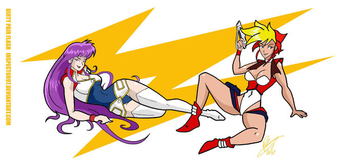 Dirty Pair Flash by Inspector97