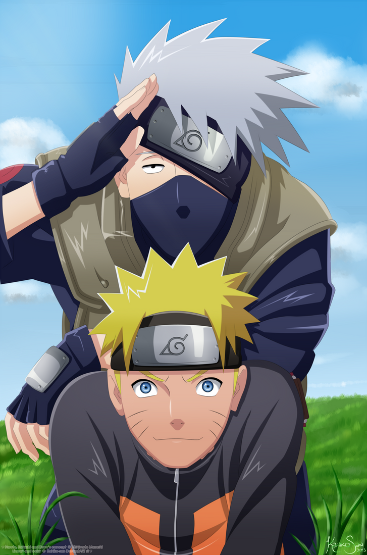 Naruto to Kakashi :3 by kahiko-san on DeviantArt