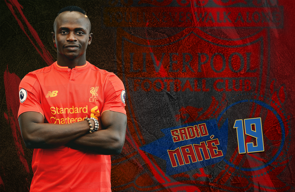 Sadio Mane - Wallpaper - New Version by Leonel350 on DeviantArt