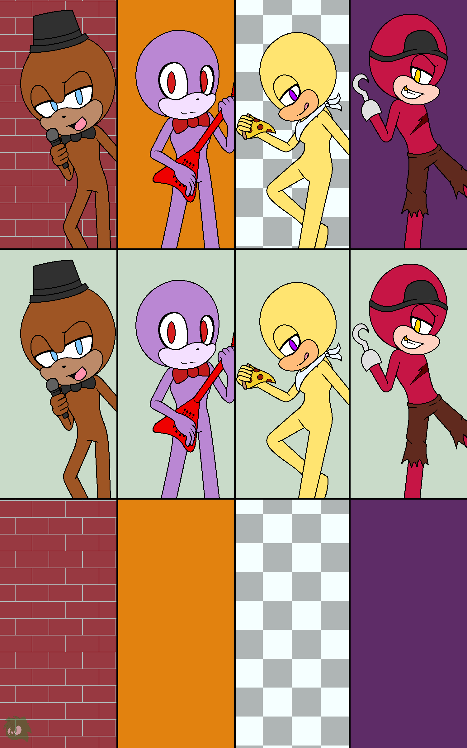 Sonic Group Base 3 by M4eB-Archives on DeviantArt