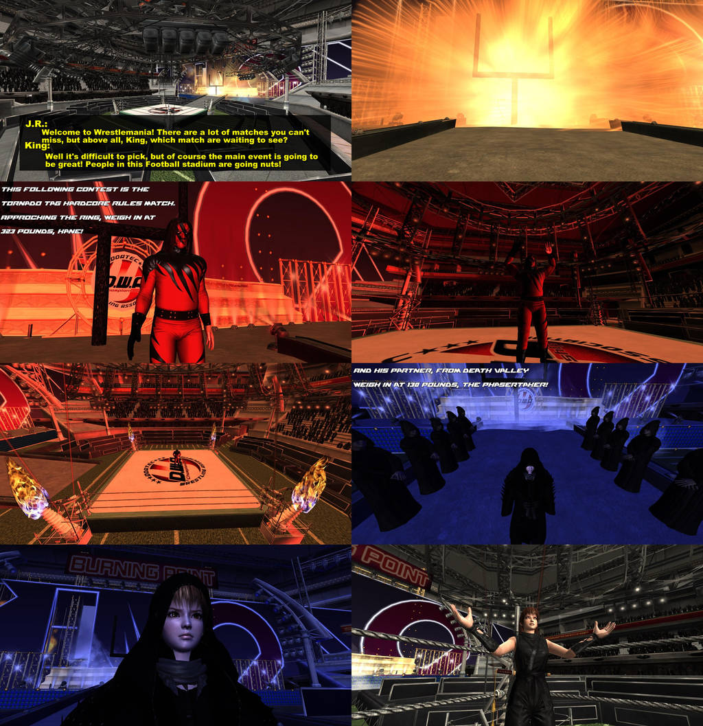 Phasertaker and Kane vs Honoka and.... p1 by MichaelJordy ...