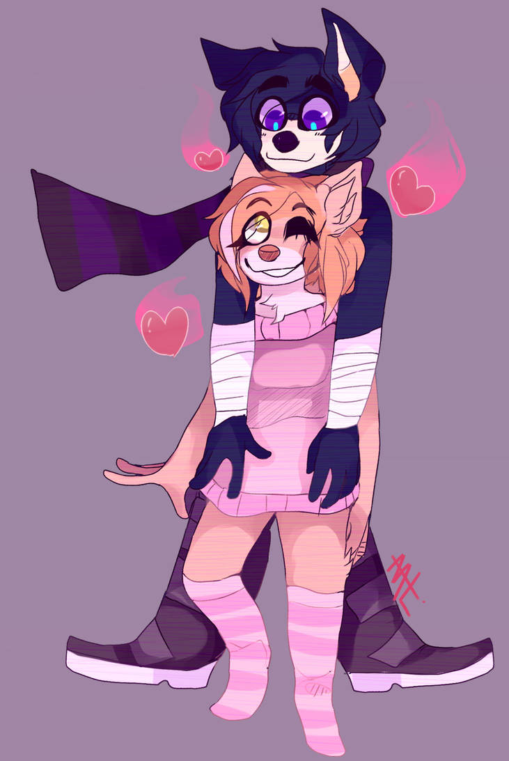 Anime Couple Poses Trade By Monstersli On Deviantart