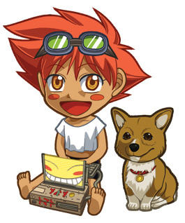 Cowboy Bebop: Ed and Ein by cosplayscramble