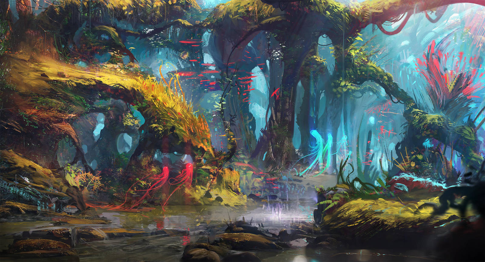 The Whispering Forest by Exphrasis