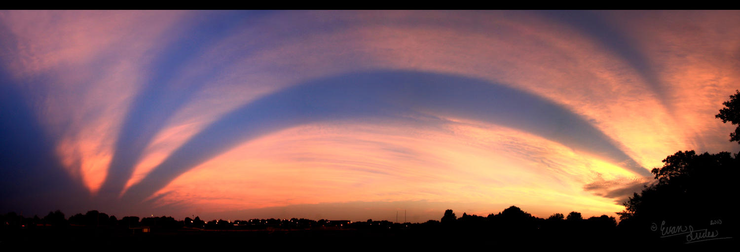 Shadows Through the Sky II by FramedByNature